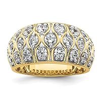 14k Gold Lab Grown Diamond Si1 Si2 G H I Ring Jewelry for Women