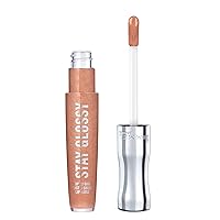 Rimmel Stay Glossy Lip Gloss - Non-Sticky and Lightweight Formula for Lip Color and Shine - 122 All Nighter, .18oz