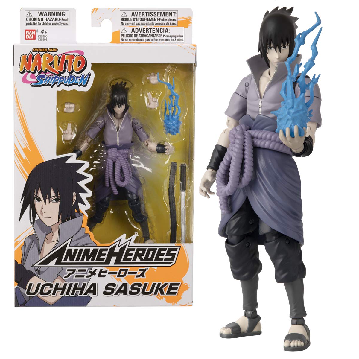 Mua Anime Heroes 36902 Naruto 15cm Uchiha Sasuke-Action Figures trên Amazon  Anh chính hãng 2023 | Fado