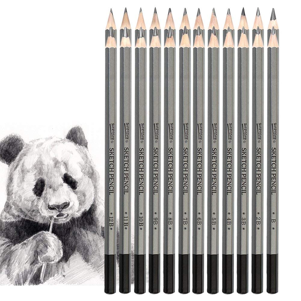 31/40/48Pcs Sketch Pencils Set for Artist Professional Draw Sketch Pencil  Kit Sketch Graphite Charcoal Painting Drawing Art Set - AliExpress