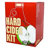 Hard Cider Making Kit: Starter Set with Reusable Glass Fermenter, Equipment, Ingredients - Perfect for Making Craft Hard Cider at Home GKCDR One EA