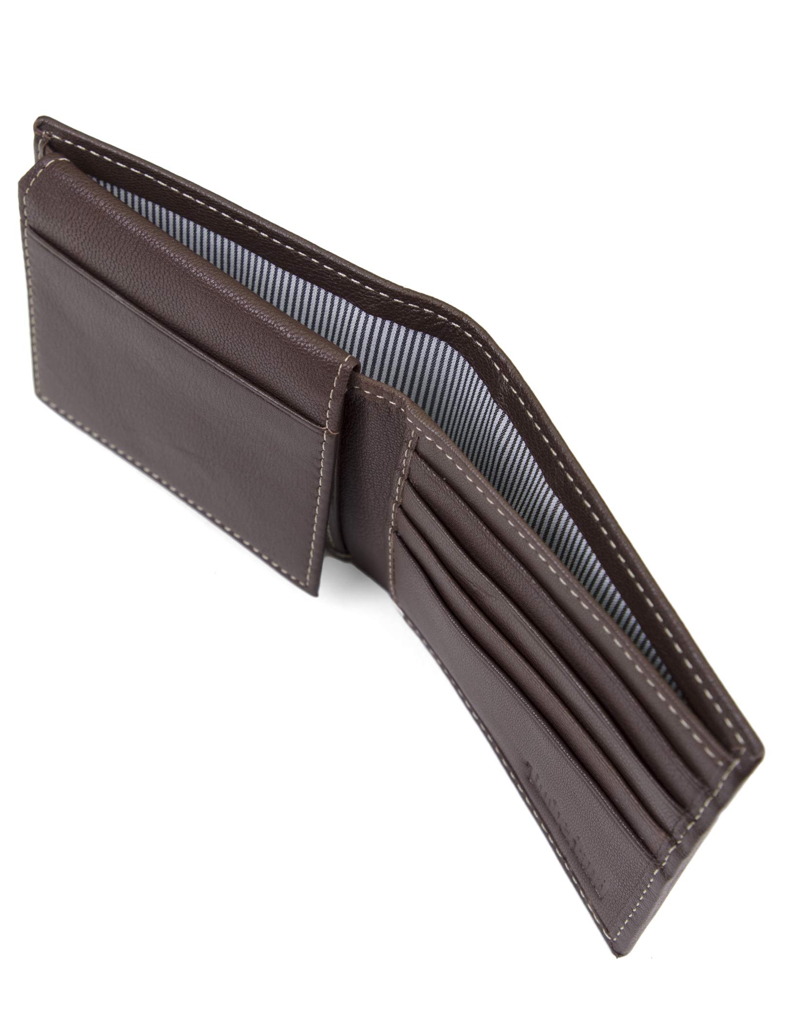 Timberland Men's Leather Wallet Wallet Black, multicolor