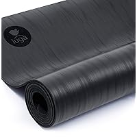 IUGA Pro Yoga Mat Non Slip Hot Yoga Mat Anti-tear Exercise Mat Eco Friendly Yoga Mats with SGS Certified Material Free Carrying Strap Included