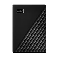 4TB My Passport Portable External Hard Drive with backup software and password protection, Black - WDBPKJ0040BBK-WESN