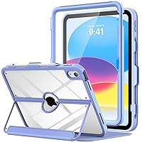 MoKo for iPad 10th Generation Case with Pencil Holder, iPad Case 10th Generation 2022 10.9
