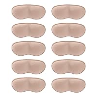 Heel Grips for Men and Women, Heel Pads Prevent Slipping, Rubbing, Blisters, and Foot Pain, Heel Cushion Inserts/Heel Protectors Liner/Shoe Filler to Make Shoes Fit Tighter (10 Pack Light Apricot)