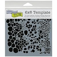 Crafters Workshop TCW6X6-357 Template, 6 by 6-Inch, Cell Theory