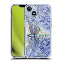 Head Case Designs Officially Licensed Stephanie Law Dragonfly Immortal Ephemera Soft Gel Case Compatible with Apple iPhone 14 and Compatible with MagSafe Accessories