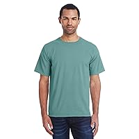 Men's 5.5 oz., 100% Ringspun Cotton Garment-Dyed T-Shirt S CYPRESS GREEN