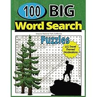 Word Search Puzzles for Adults: 100 Big Puzzles. Easy on Eyes. U.S. Travel Themed. Relaxing Activity for Teens, Young Adults and Seniors. Word Search Puzzles for Adults: 100 Big Puzzles. Easy on Eyes. U.S. Travel Themed. Relaxing Activity for Teens, Young Adults and Seniors. Paperback