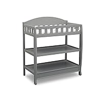 Infant Changing Table with Pad, Grey