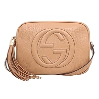 Gucci 308364 Shoulder Bag, A7M0G, Soho, Interlocking GG Logo, Leather, Tassel, Small, Disco Bag, Women's, [Brand]