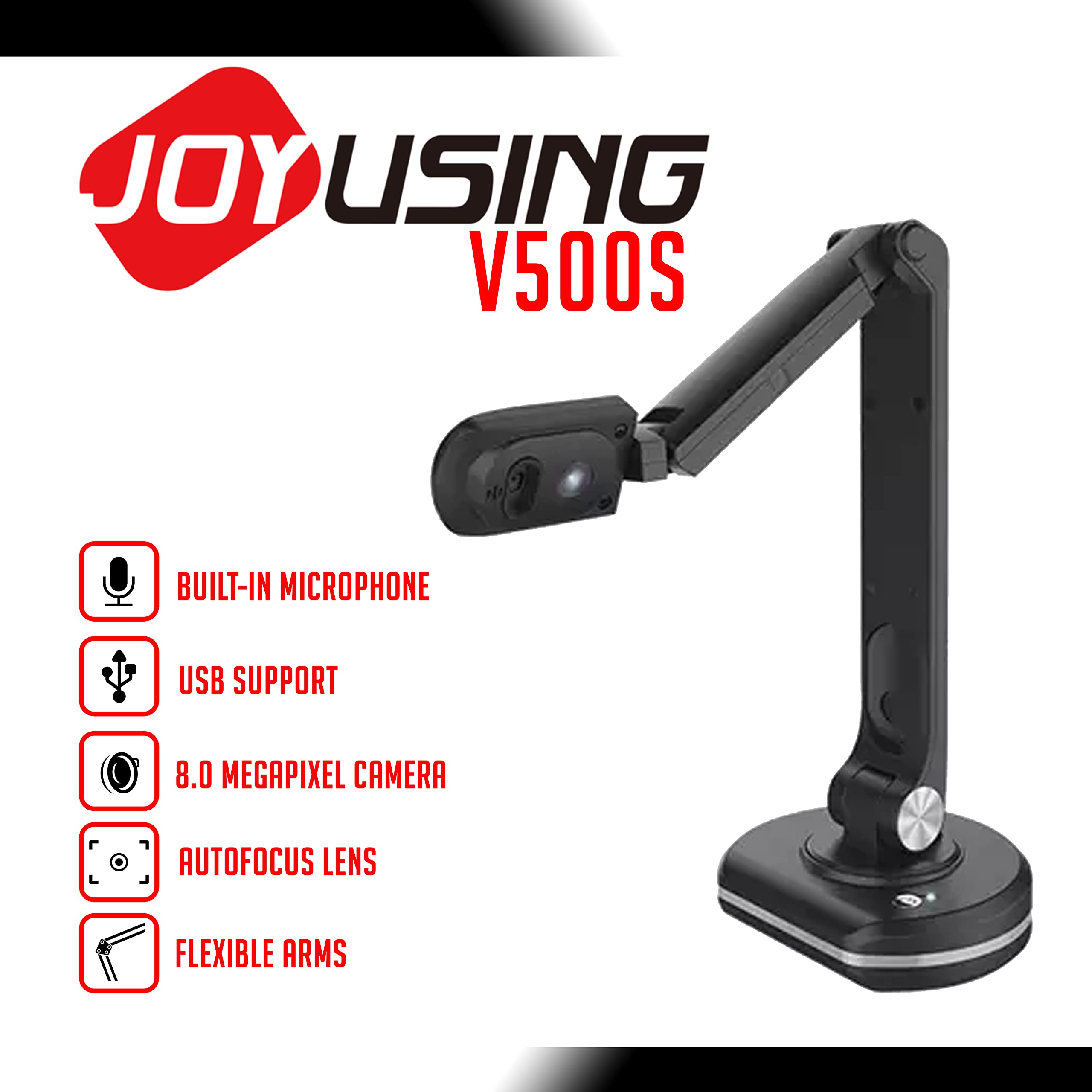 JOYUSING V500S Joy-DocCam Document Camera, 1/4