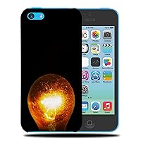 Cool Hipster Lightbulb in Dark #2 Phone CASE Cover for Apple iPhone 5C