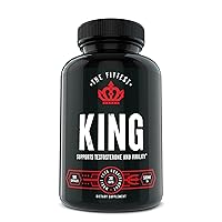 King by The Fittest - Grass Fed Desiccated Beef Organs - Supports Manhood, Virility & Athletic Performance