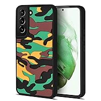 Silicone Phone Case for Samsung Galaxy s22/s22 plus/s22 Ultra 5G, Unique Slim Back Case Anti-Drop TPU Bumper Shockproof Protective Cover,Green,S22 6.1''