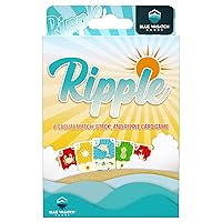 Ripple Card Game - Match, Stack, and Collect Combos on Your Beach. Easy to Learn and Fun for Kids, Teens, & Adults.