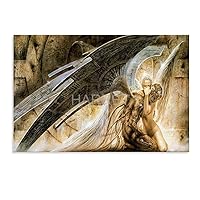 HARRET Art Poster by Spanish Art Luis Royo (4) Home Living Room Bedroom Decoration Gift Printing Art Poster Unframe-style 36x24inch(90x60cm)