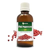 Pink Peppercorn Essential Oil 100% Pure & Natural Undiluted - Use for Aromatherapy - Therapeutic Grade - 15ml