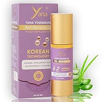 Yana Youngever Anti Aging Face Serum with Vitamin C & Retinol, for Resurfacing & Refining Pores, Hydrate & Moisturize with Hyaluronic Acid & Niacinamide, Boost Collagen & Firm Skin, 1.01 Fl Oz