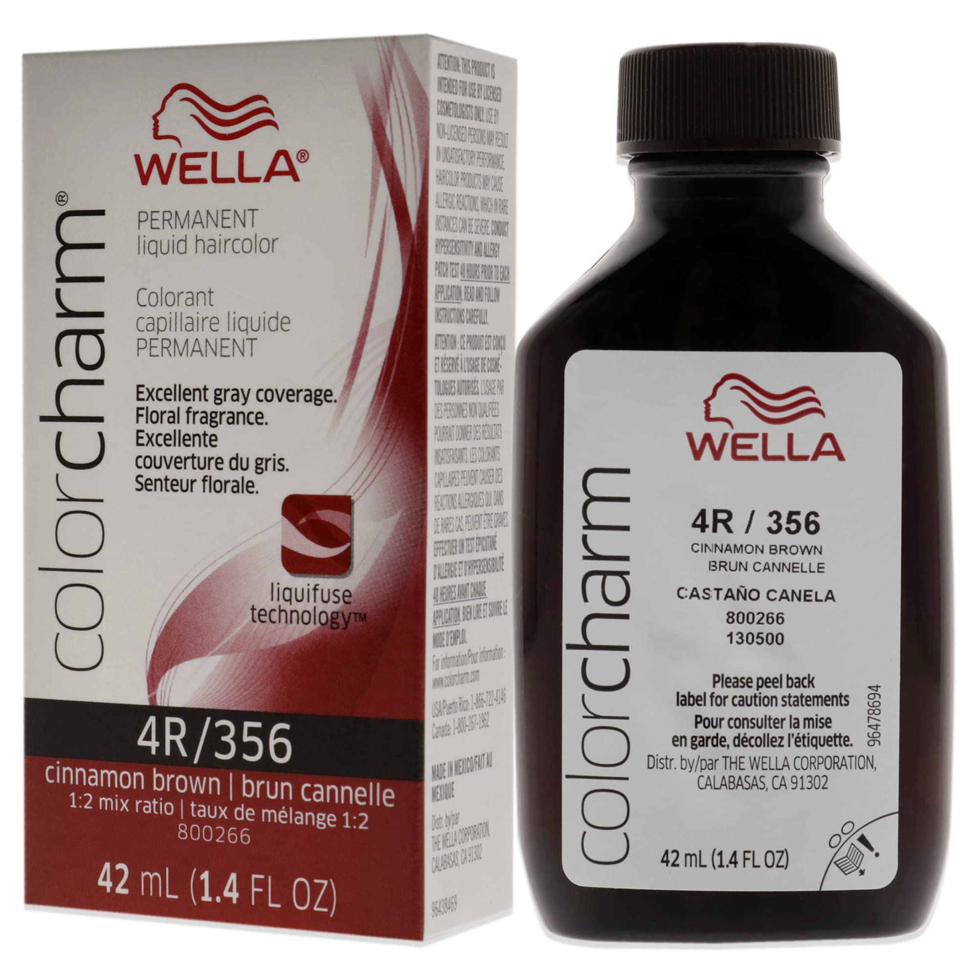 Wella ColorCharm Permanent Liquid Hair Color for Gray Coverage