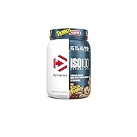 ISO100 Hydrolyzed Protein Powder, 100% Whey Isolate Protein, 25g of Protein, 5.5g BCAAs, Gluten Free, Fast Absorbing, Easy Digesting, Cocoa Pebbles, 20 Servings