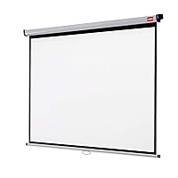 Nobo 1902391W Wall Projection Screen- Home Theatre/Sports/Cinema (1500x1040mm), White