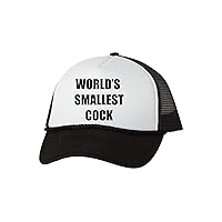 Funny Trucker Hat World's Smallest Cock Baseball Cap Retro Vintage Joke