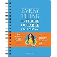 Everything Is Figureoutable 2021 Monthly/Weekly Planner Calendar Everything Is Figureoutable 2021 Monthly/Weekly Planner Calendar Calendar