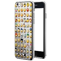 LUX-I6PLCRM-SMILEY1, Chrome Series Case for iPhone 6/6S Plus - Emojis Design