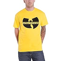 T Shirt Band Logo Official Unisex Yellow