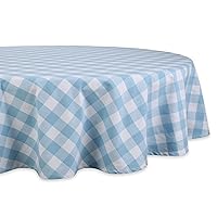 DII Buffalo Check Collection, Classic Farmhouse Tablecloth, Tablecloth, 70