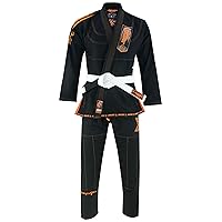 JAGUAR PRO GEAR – Pro Signature Brazilian Jiu Jitsu| Kids Adults Unisex| Kimono Gi Lightweight Uniform with White Belt