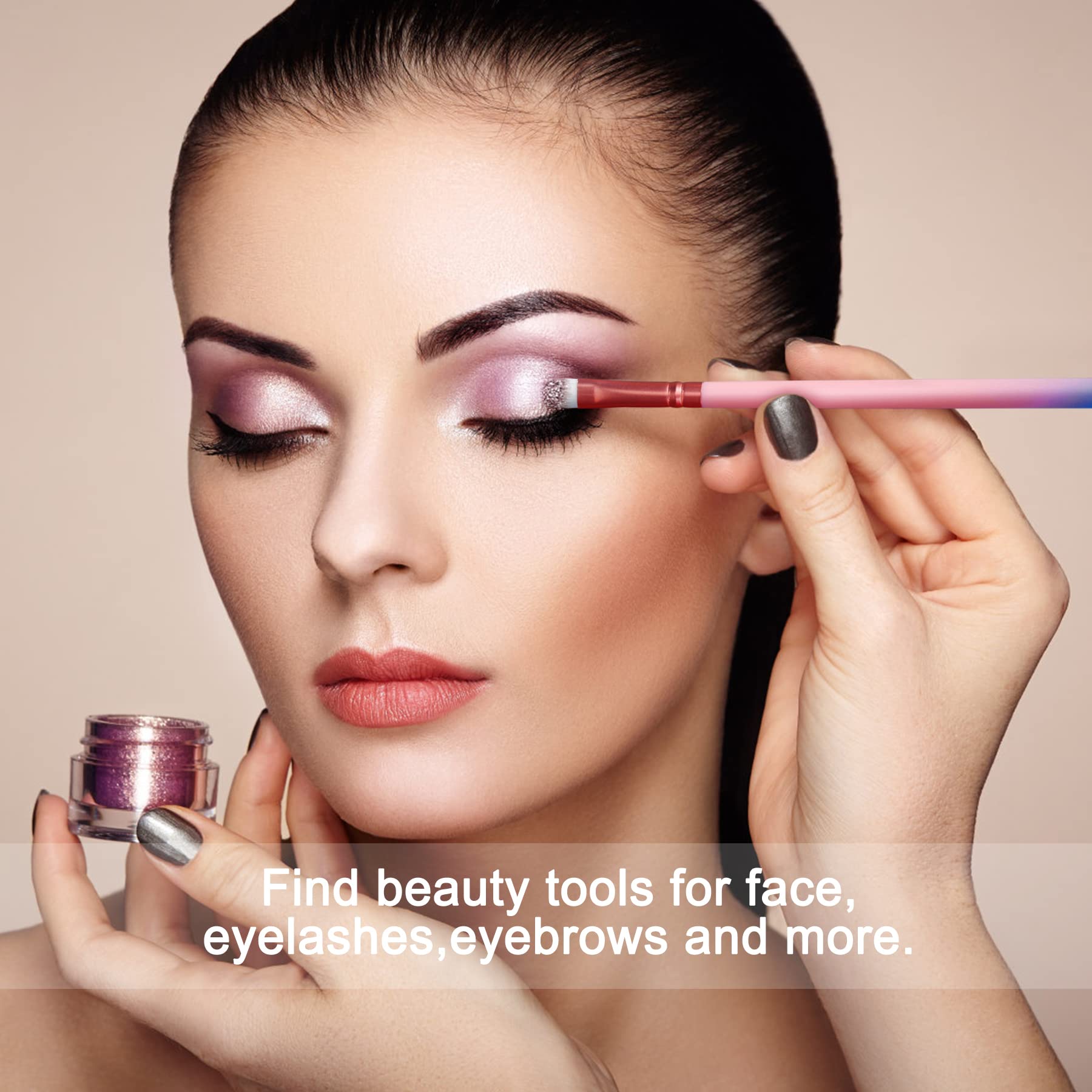 Makeup Brushes - 12 Pcs Makeup Brush Sets for Foundation Eyeshadow Eyebrow Eyeliner Blush Powder Concealer Contour Shadows with Case