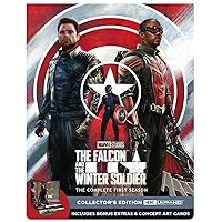 Falcon and the Winter Soldier, The : Season 1 [4K UHD] [Steelbook] Falcon and the Winter Soldier, The : Season 1 [4K UHD] [Steelbook] 4K Blu-ray