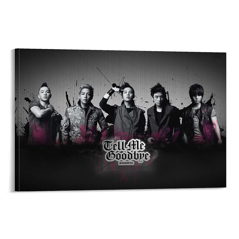 Mua Korean Idol Bigbang Kpop Group Poster Tell Me Goodbye Version ...