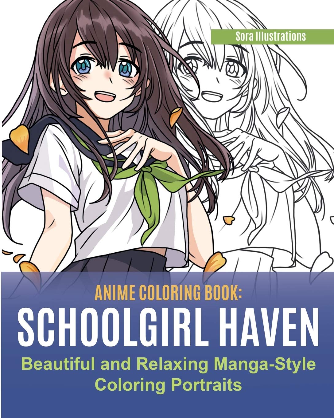 Manga Anime Coloring Book : Coloring Book with Cute Kawaii Girls, Fun  Female Japanese Cartoons (Paperback) - Walmart.com
