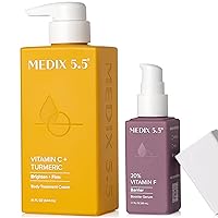 MEDIX Vitamin C Anti-Aging Cream + 20% Vitamin F Anti-Aging Booster Serum