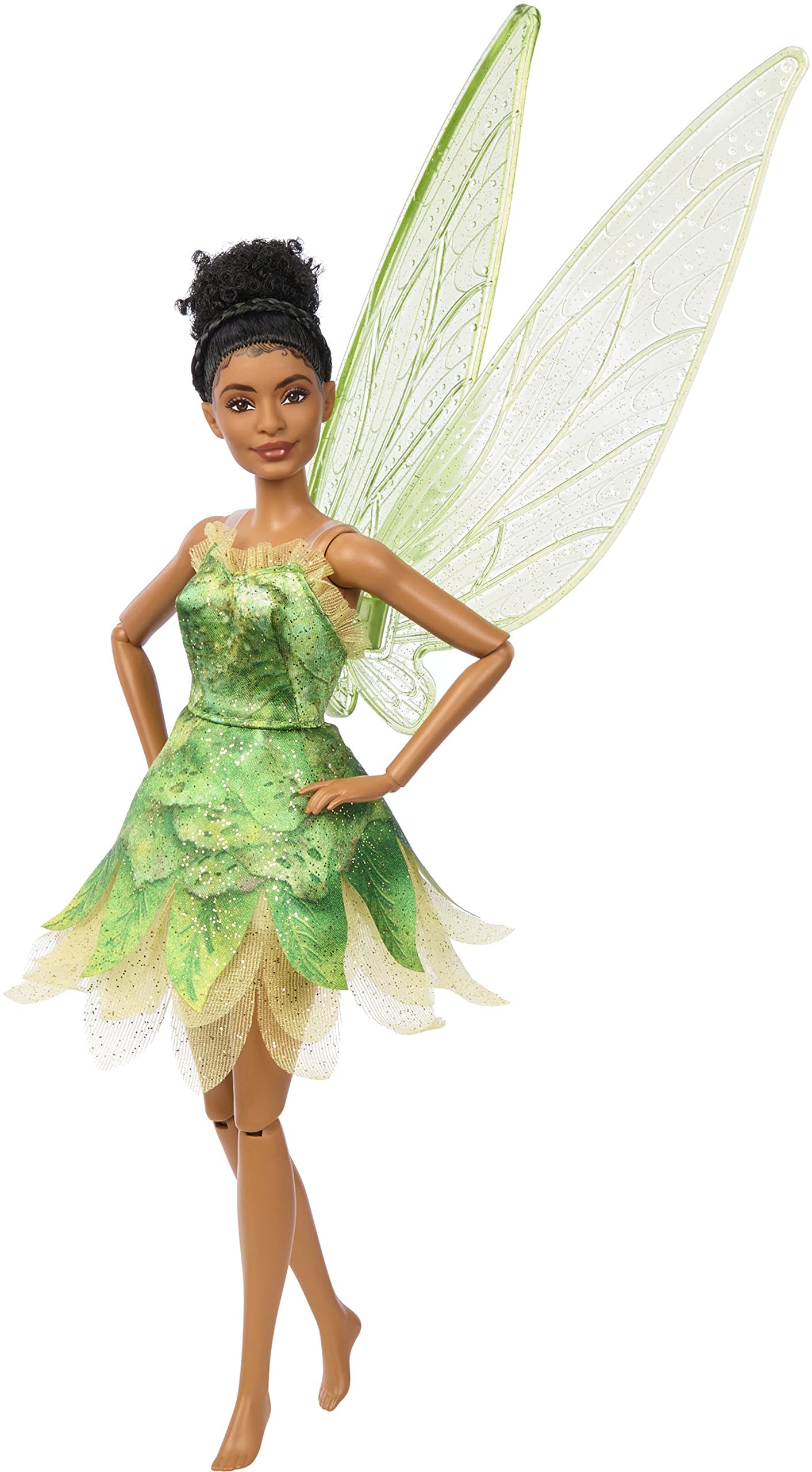 Disney Movie Peter Pan & Wendy Toys, Tinker Bell Fairy Doll with Wings, Collectible Inspired by Disney's Peter Pan & Wendy