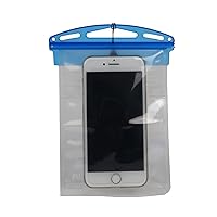 Waterproof Press-Seal Pouch for Phones, 4.5 x 9 inches, Clear
