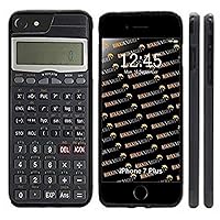 Hybrid Case Cover for iPhone 7 Plus - Scientific Calculator - RK-iPhone7PlusB-300335