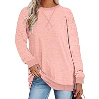 BESFLY Womens Fall Tunic Tops For Women Pullover Ladies Winter Casual Sweatshirts