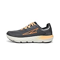 ALTRA Women's AL0A7R7O Provision 7 Road Running Shoe, Gray/Orange - 9 M US