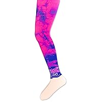 Jefferies Socks Girls 7-16 Lace Tie Dye Footless Tights