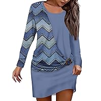 Sexy Mini Dress for Women Trendy Long Sleeve Plus Size Short Dress Elegant Formal Floral Plaid Ruched Party Dress