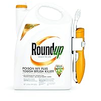Roundup Ready-To-Use Poison Ivy Plus Tough Brush Killer for Weeds, Grass, Stumps and Vines, Comfort Wand, 1.33 gal.