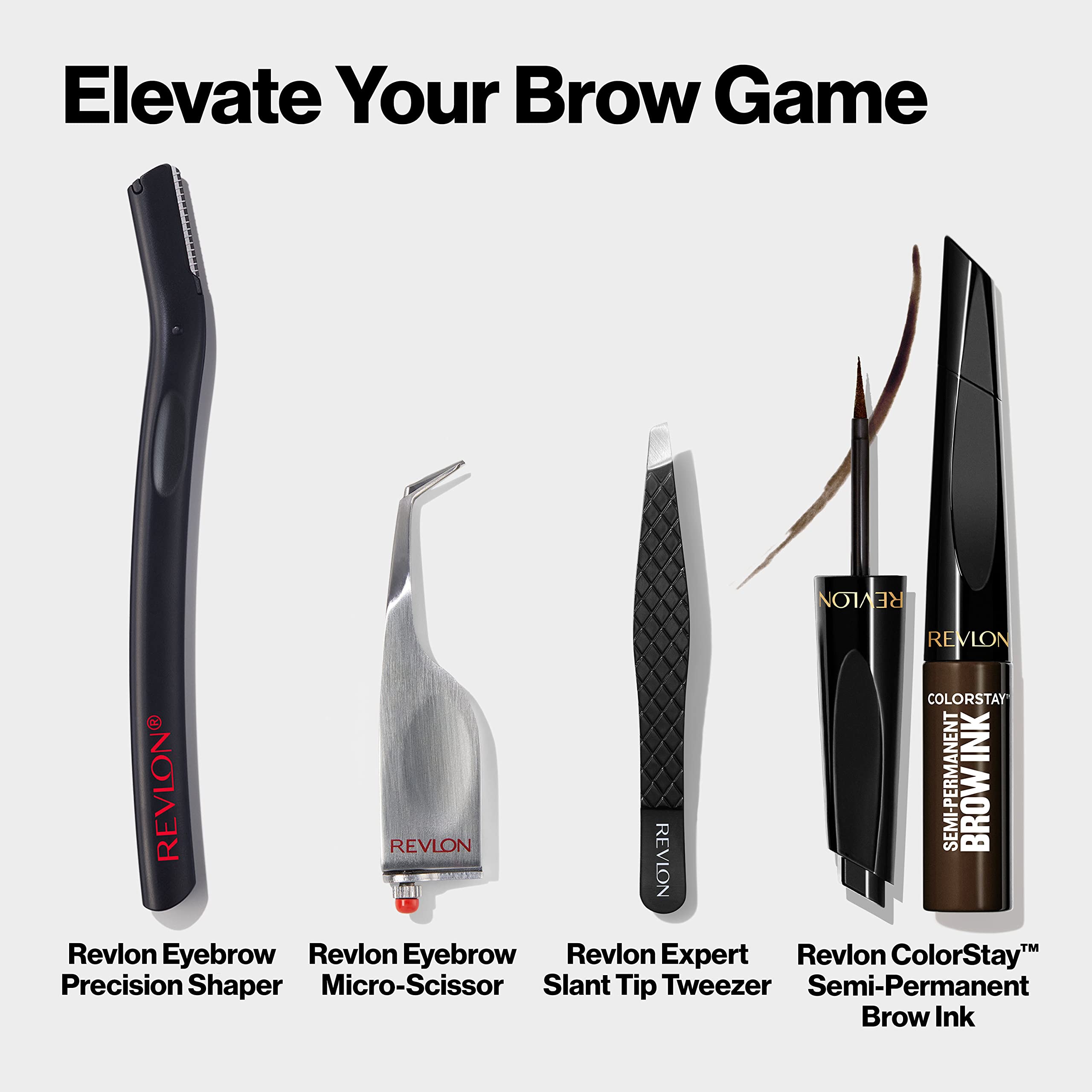 Brow Micro-Scissor, Detailed Eyebrow Shaping with Maximum Control, Stainless Steel Blades for Targeted Trimming, 1 count