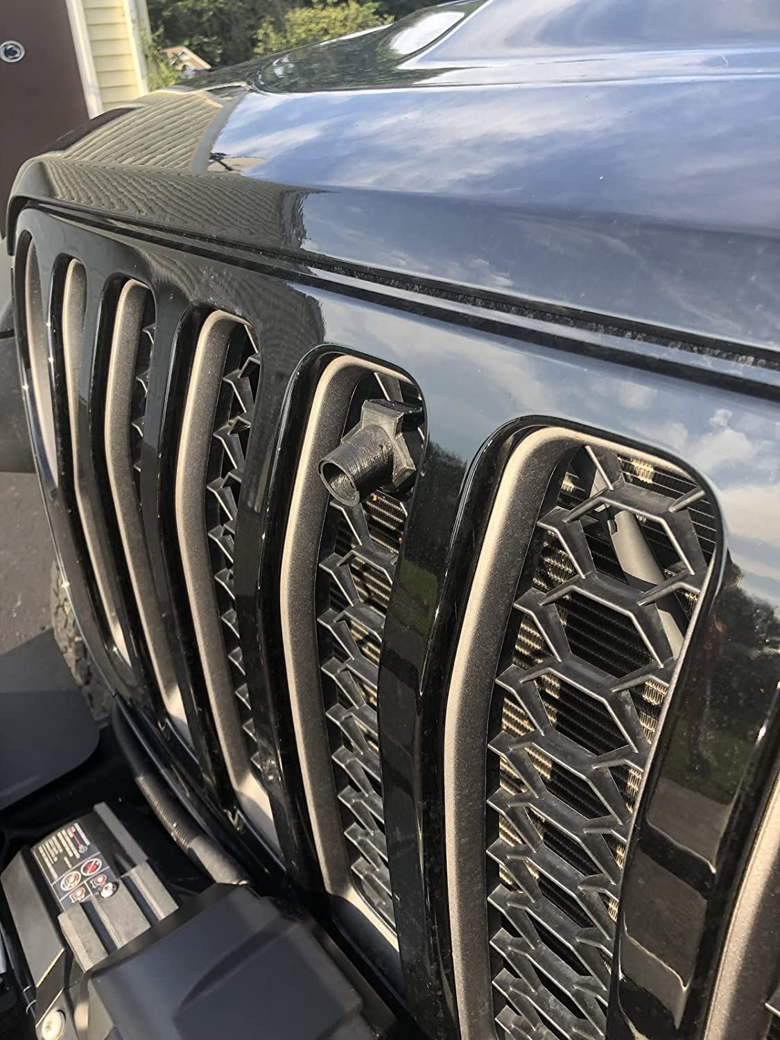 Z Automotive Front Camera Kit - Fits Jeep Wrangler JL 2018-2021 - Grille-Mounted Install Kit - Perfect for the Trail or Parking