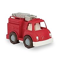 Battat- Wonder Wheels- Fire Truck – Red Fire Truck Toy With Moveable Ladder & Basket – Classic Rescue Vehicle For Toddlers, Kids- Recyclable – 1 year +