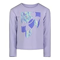 Under Armour Girls' Long Sleeve Shirt, Crewneck, Lightweight and Breathable
